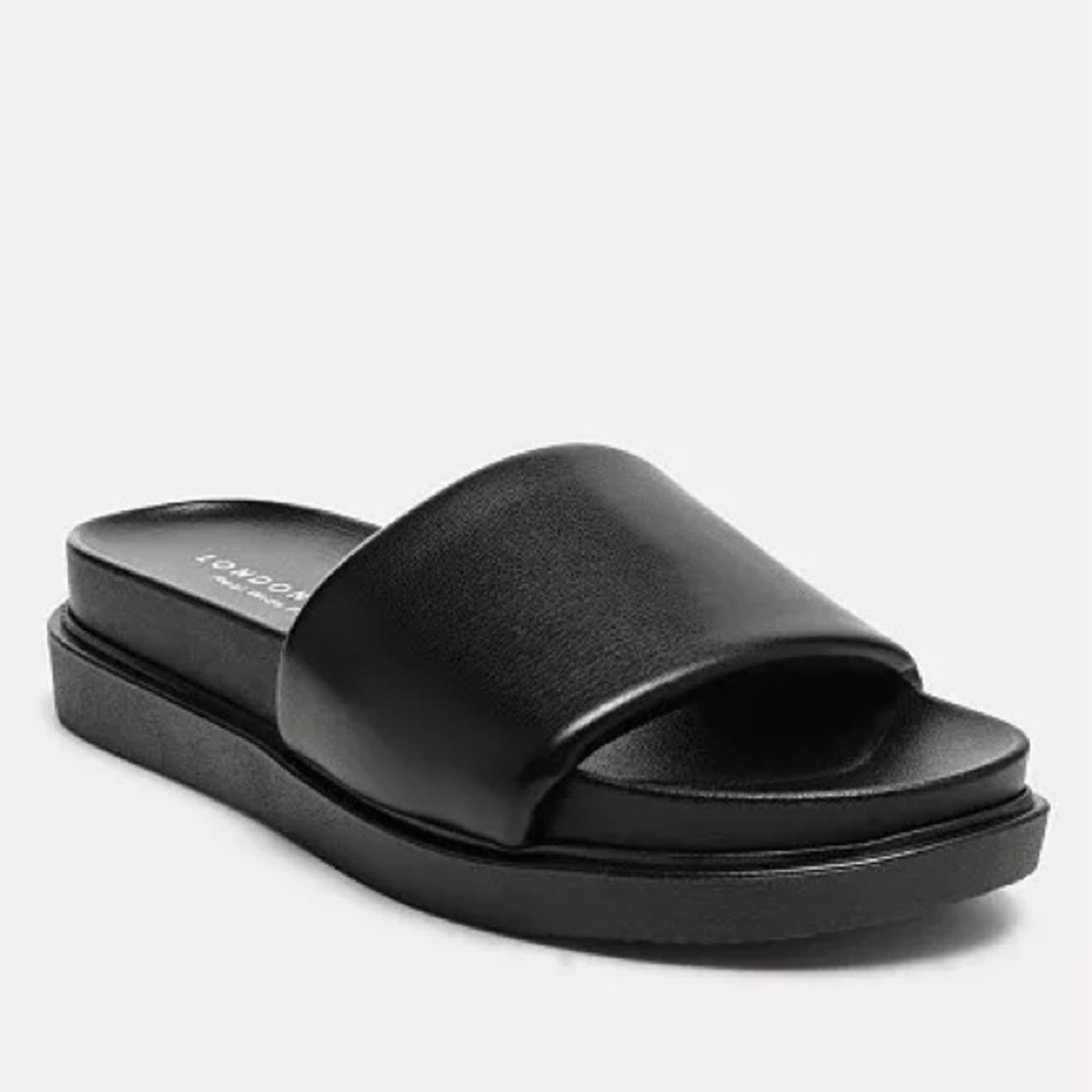LONDON RAG Black moulded pool slides